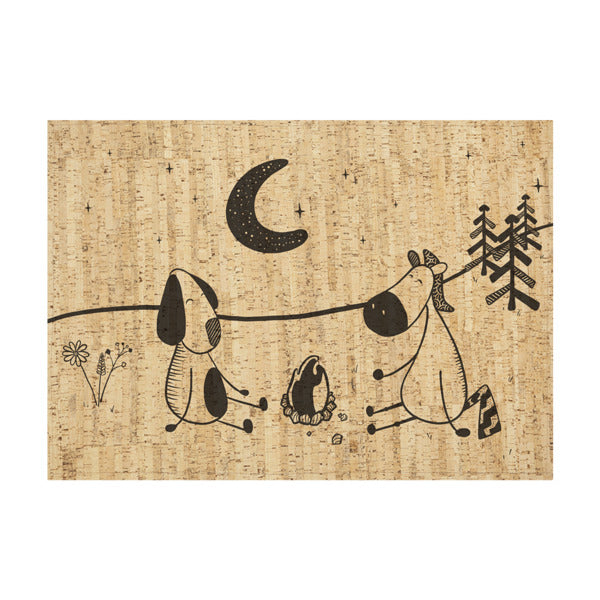 Kinderteppich "Little Friends" (natur/weiß)