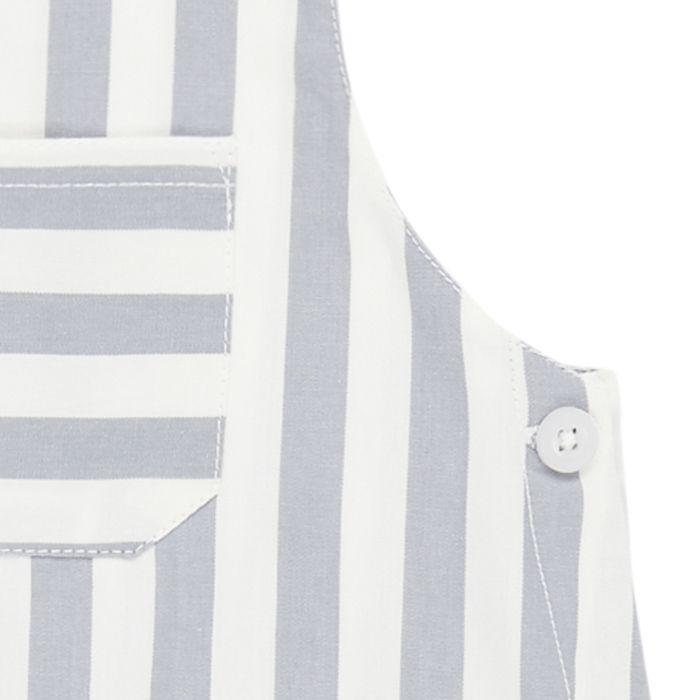 Baby Kurzoverall gestreift aus Twill Bente | Sense Organics - kiddiebaby.de