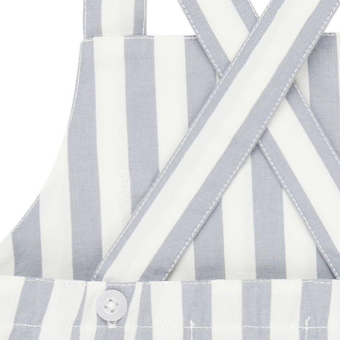 Baby Kurzoverall gestreift aus Twill Bente | Sense Organics - kiddiebaby.de