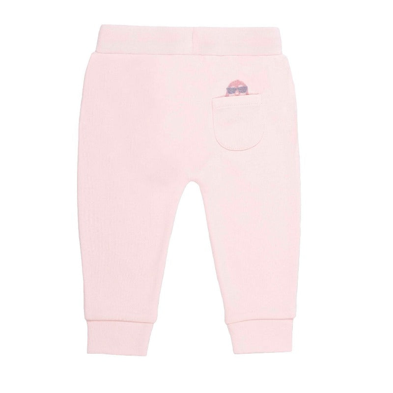 Baby Hose mit süßem Pinguin - Rosa