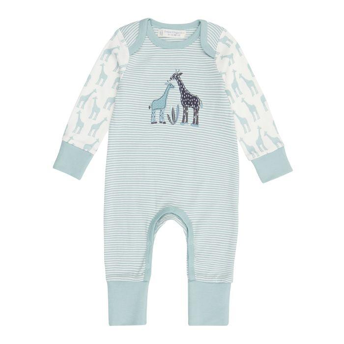 Strampler 'WAYAN' mit Giraffenmotiv | Sense Organics - kiddiebaby.de