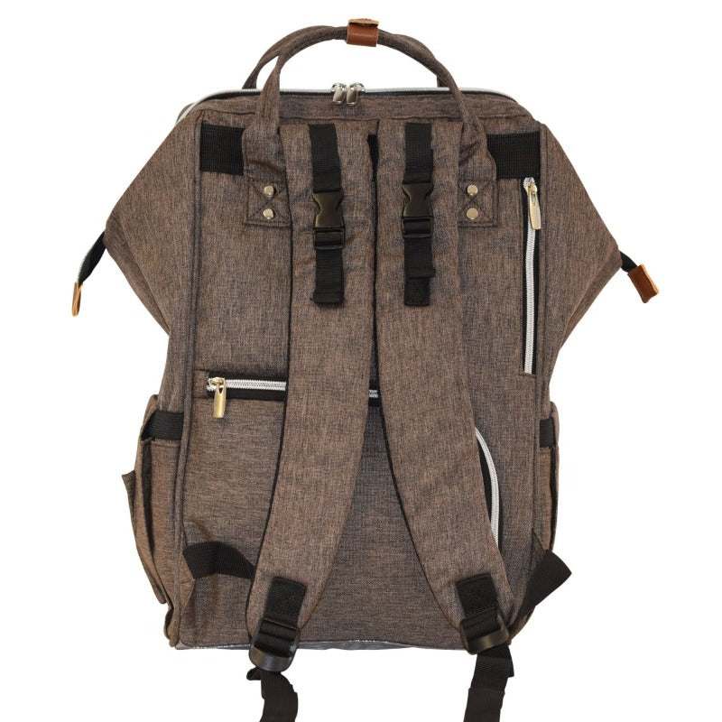 Wickelrucksack | Groß | Braun | Kiddie Babywear | Modern und Praktisch