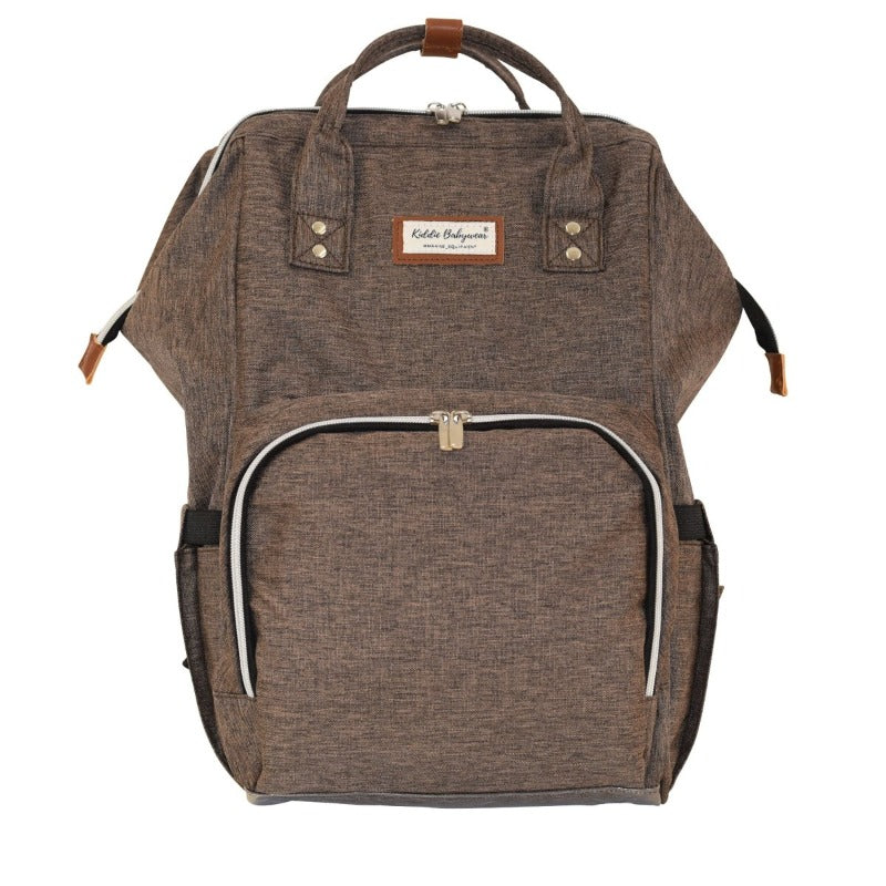 Wickelrucksack | Groß | Braun | Kiddie Babywear | Modern und Praktisch