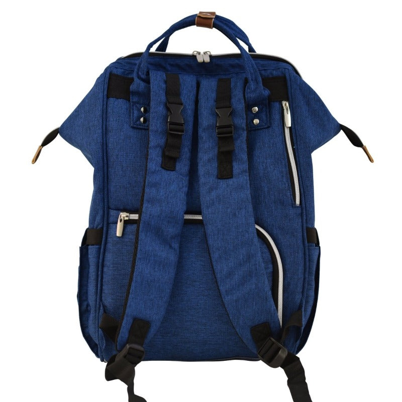 Wickelrucksack | Groß | Dunkelblau | Kiddie Babywear | Modern und Praktisch