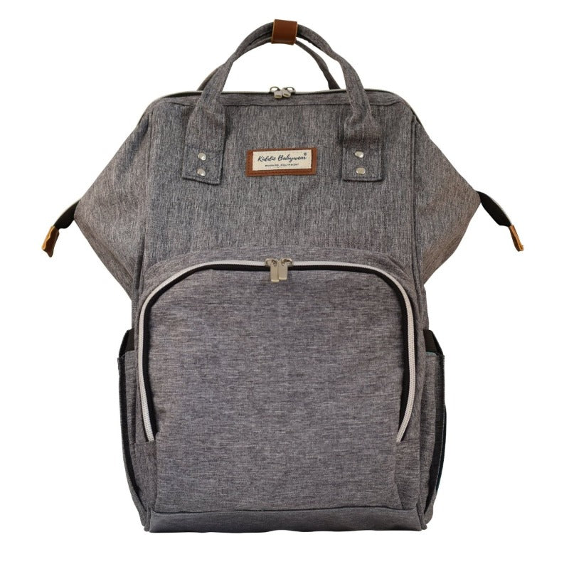 Wickelrucksack | Groß | Grau | Kiddie Babywear | Modern und Praktisch