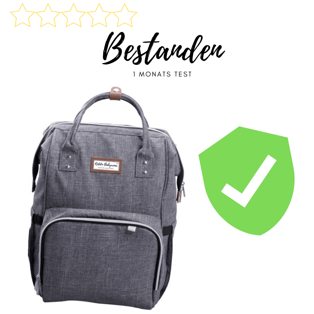 Produkttest 24/7 Langzeitstudie - Kiddie-Babywear - Wickelrucksack | kiddiebaby.de