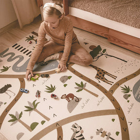 Little Savannah Safari Spielteppich 123x180cm