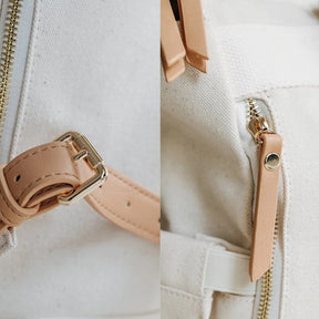 Wickelrucksack | Creme | MumExplorer™ | Bio Baumwolle