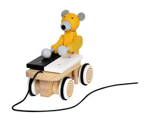 Ziehspielzeug mit Xylophon - Holzspielzeug - Mikey der Bär