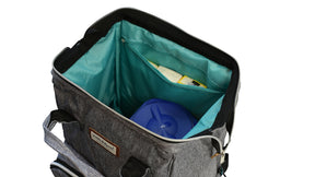 Wickelrucksack | Groß | Grau | Kiddie Babywear | Modern und Praktisch