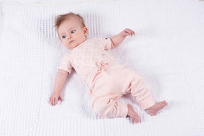 Baby Hose mit süßem Pinguin - Rosa