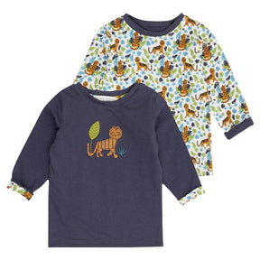 Baby Wendeshirt FELIX mit Tigern | Sense Organics - kiddiebaby.de