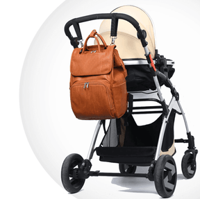 Premium Wickelrucksack aus Leder
