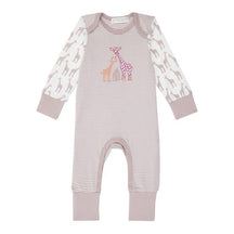 Strampler 'WAYAN' mit Giraffenmotiv | Sense Organics - kiddiebaby.de